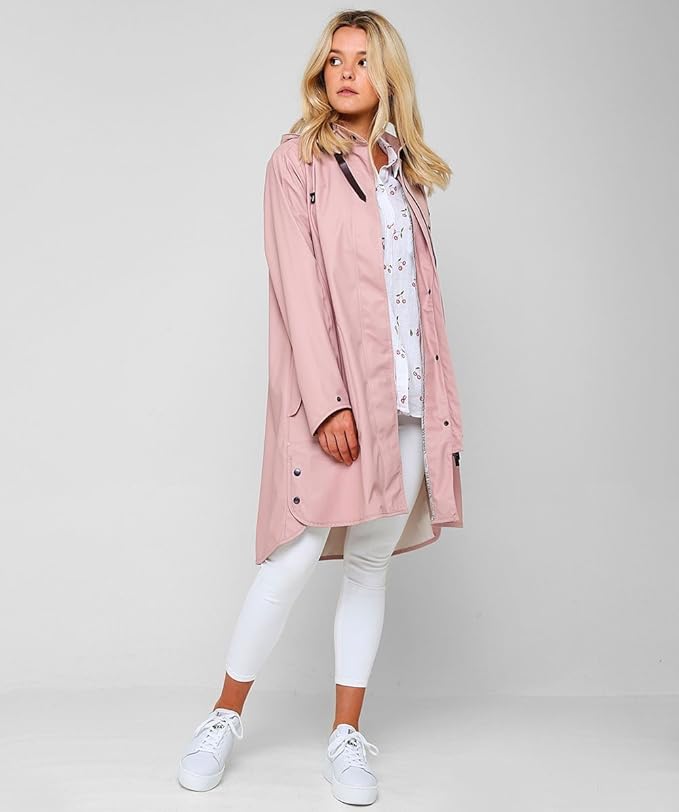 Ilse Jacobsen Rain71 Raincoat Adobe Rose