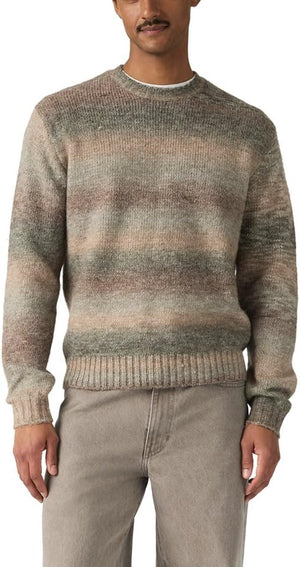 Levi's Laurel Crew Cable Sweater Neps Cappucino