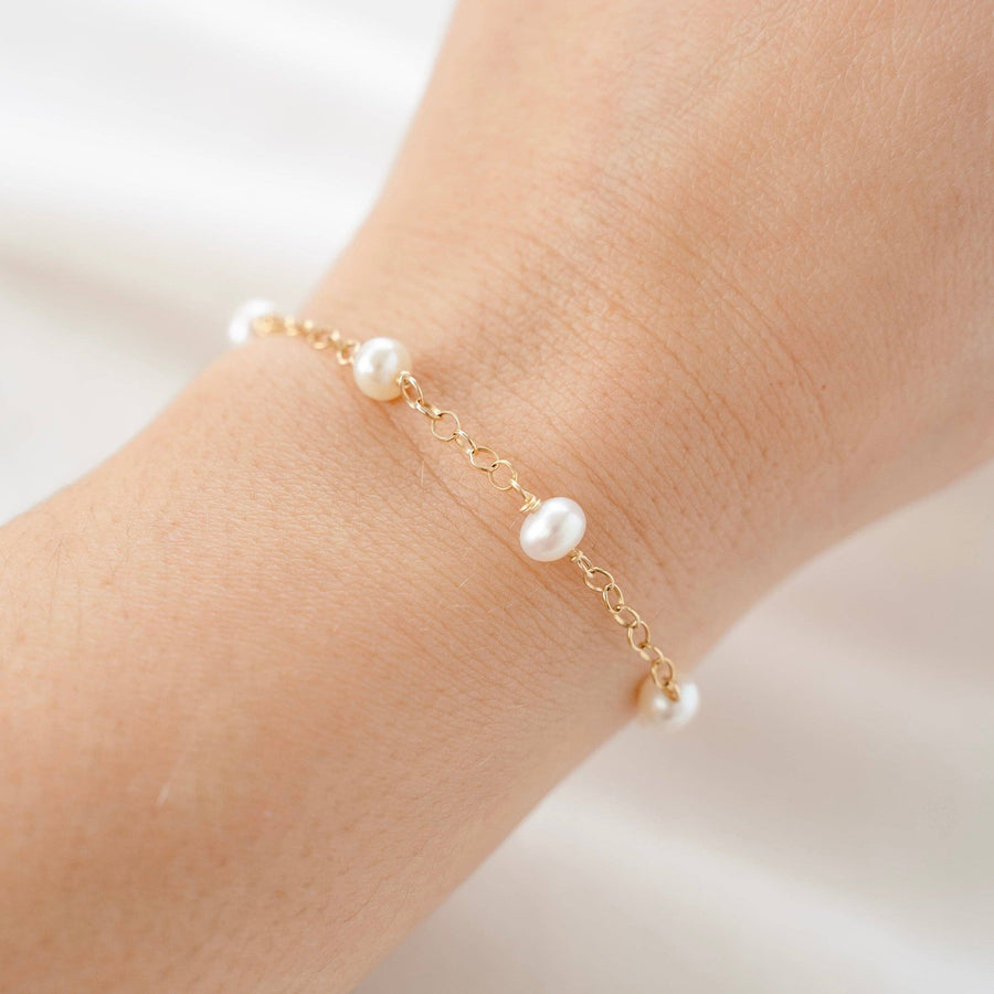 Petite Gold Ocean Bracelet