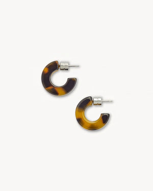 Muse Hoops in Classic Tortoise