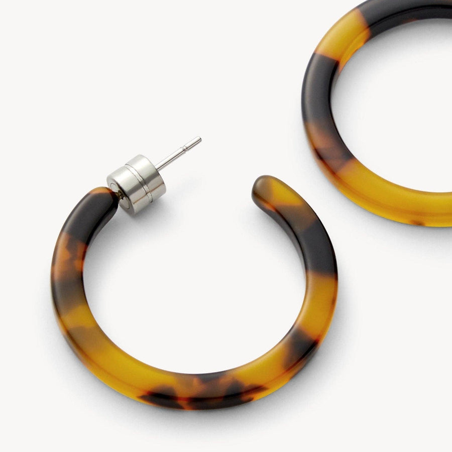 Mini Hoops in Classic Tortoise