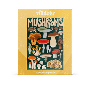 Mushroom Forager 1000-Piece Puzzle | Designed in BC Canada