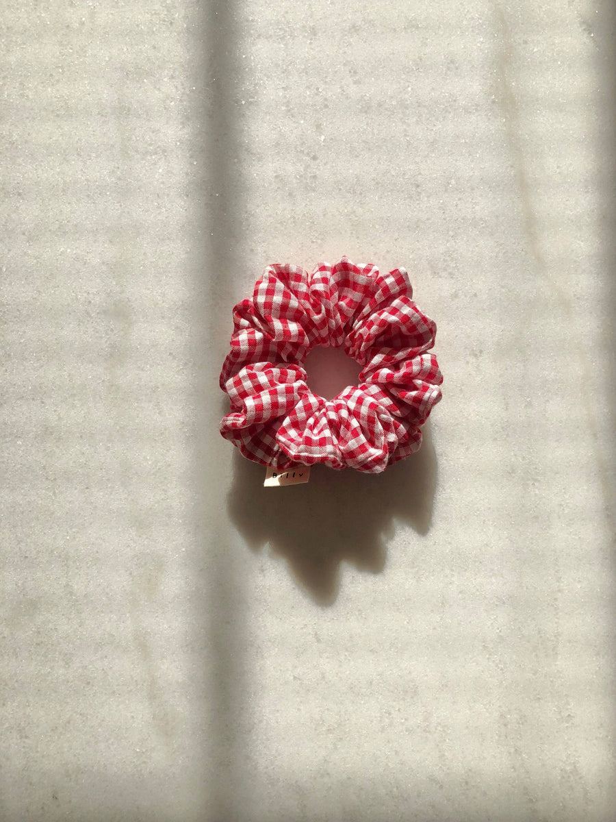 Billy Bamboo Mini Gingham Scrunchies M