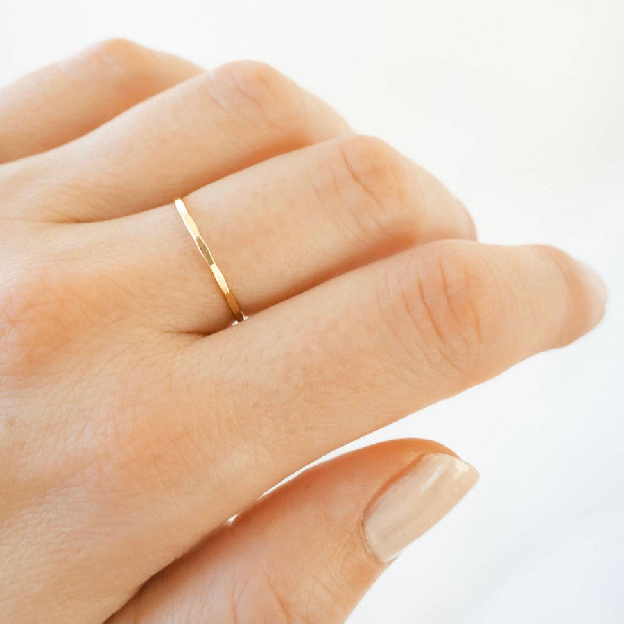 Petite Gold Erie Ring