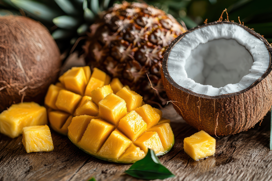 Car & Small Space Diffuser - Island Time (Coconut, Pineapple, Amyris)