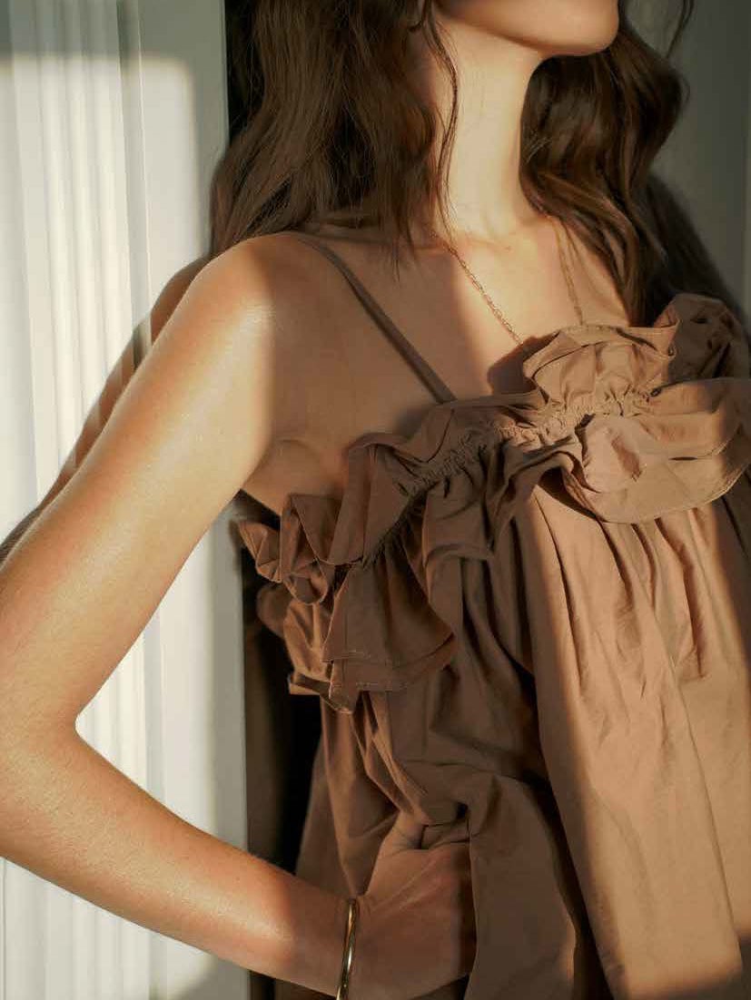 See U Soon Dress Brown