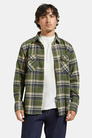 Brixton Bowery L/S Flannel Fall24 Collection