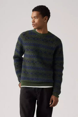 Levi's Presidio Raglan Sweater Ewan Fairisle
