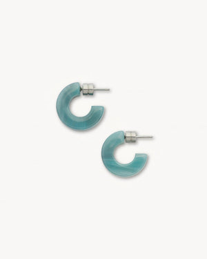 Muse Hoops in Jadeite