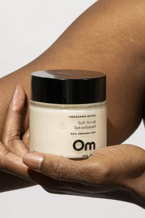 Om Organics Mini Underarm Detox Salt Scrub - Mini 65g