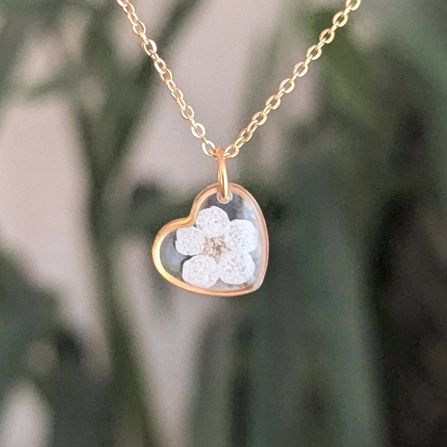 Dainty Gold Heart Necklace