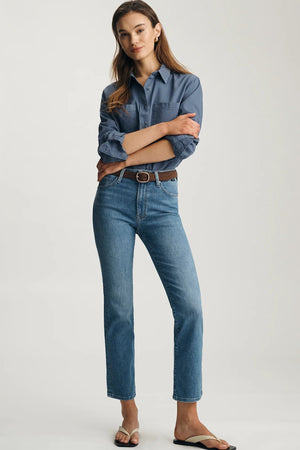 Mavi Kendra Mid Brushed Flex Blue