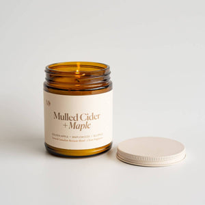 Mulled Cider + Maple | Canadian Beeswax Candle