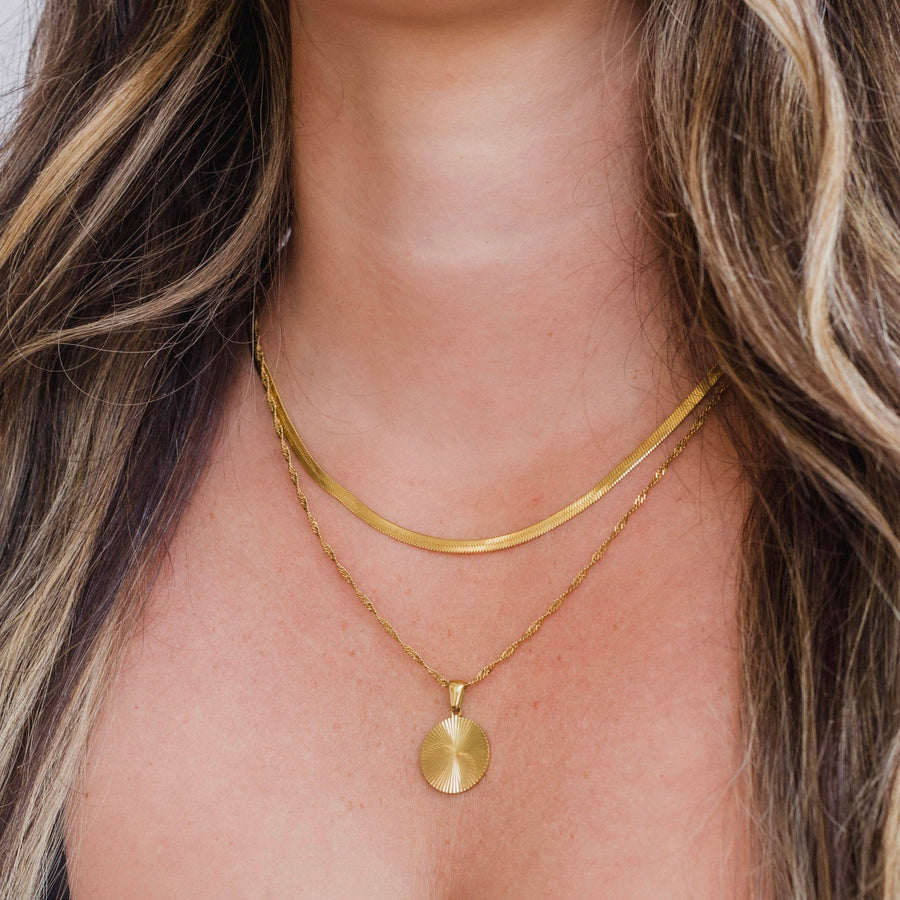 Petite Gold Roma Necklace