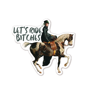 Let's Ride Sticker