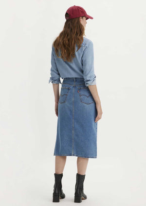 Levis Side Slit Skirt Artist Divided