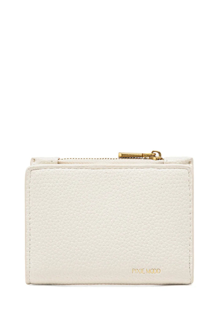 Pixie Mood Aiko Wallet Coconut Cream Pebbled