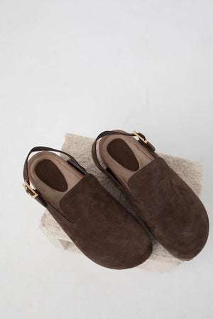 Mus & Bombon Anchorage Clog Brown