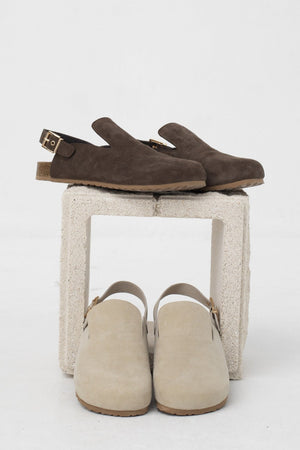 Mus & Bombon Anchorage Clog Brown