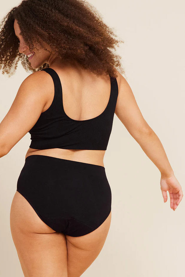 Boody Period Leak Proof Full Brief Overnight Black