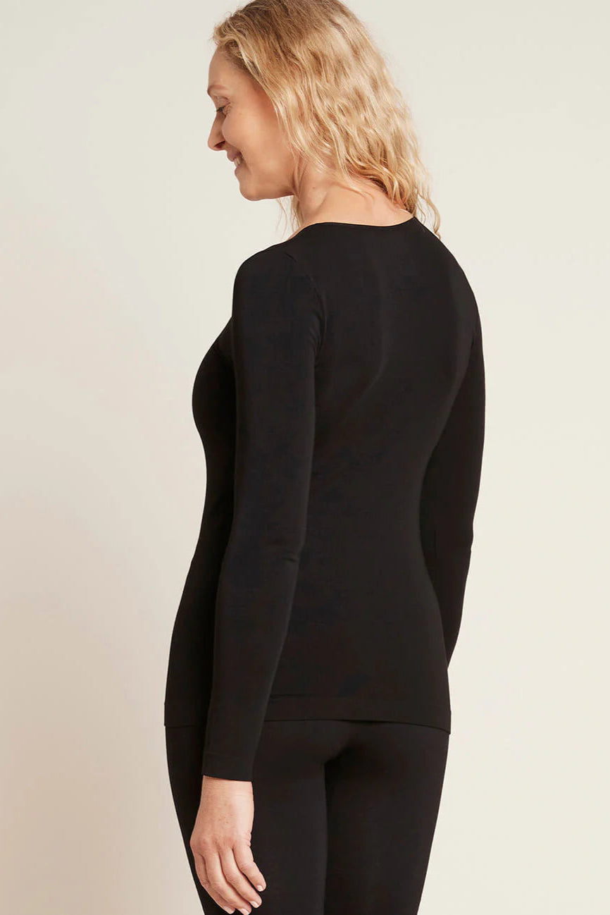 Boody Long Sleeve Top Black