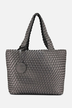 Ilse Jacobsen Tote Bag Reversible Black/Gunmetal
