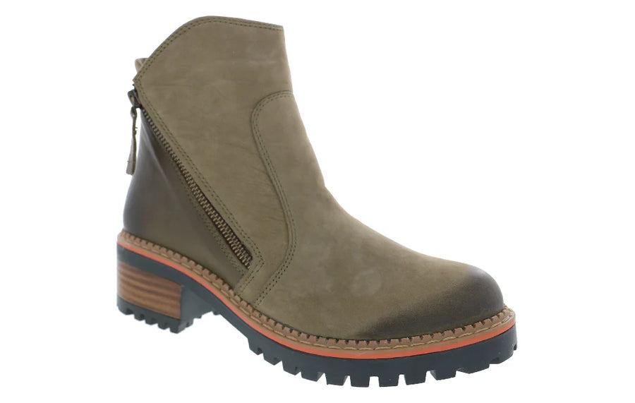 Biza Whitley Boot Olive Multi