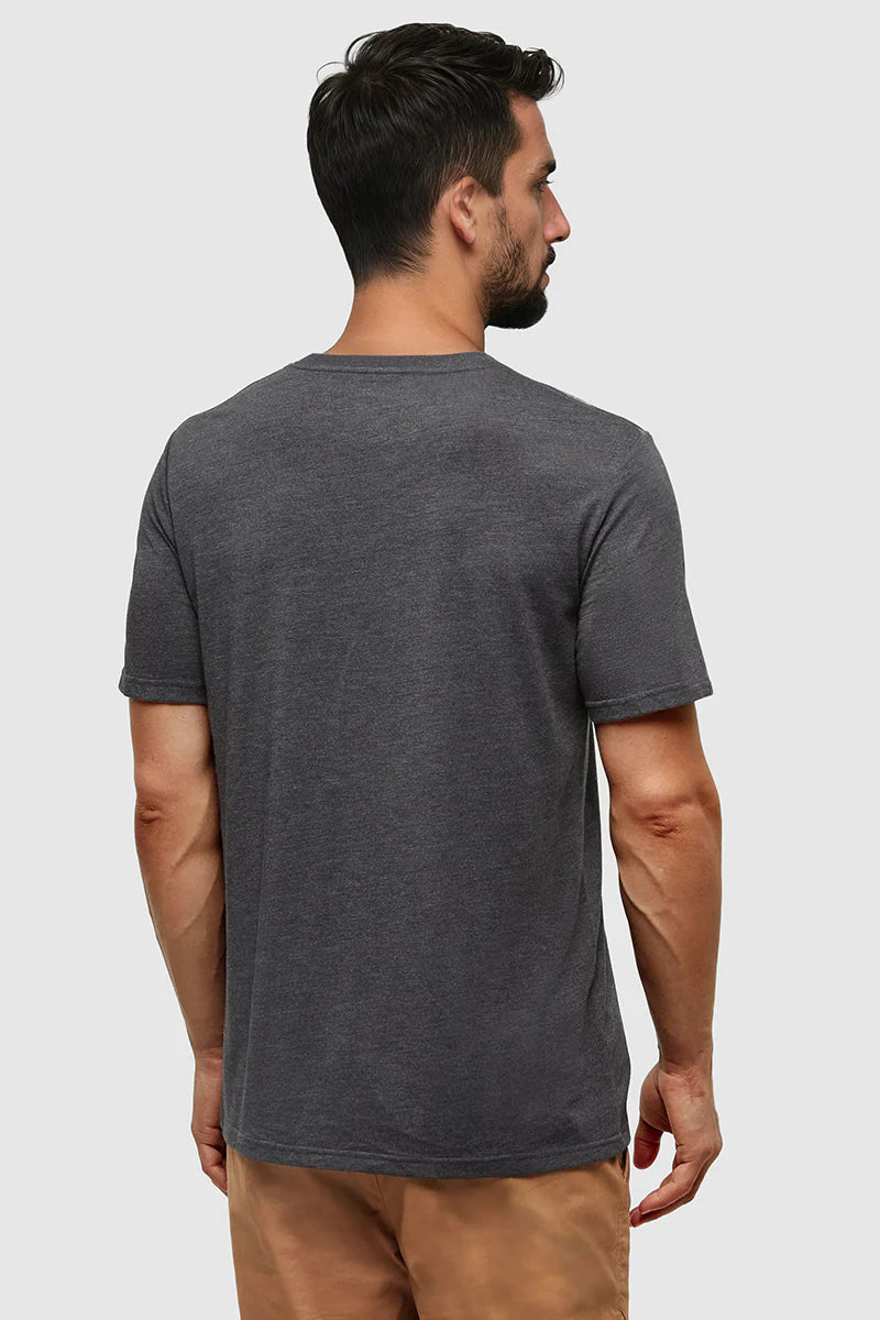 TenTree Retro Juniper T-Shirt Meteorite Black Heather