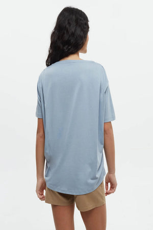 TenTree Plateau T-Shirt Blue Haze