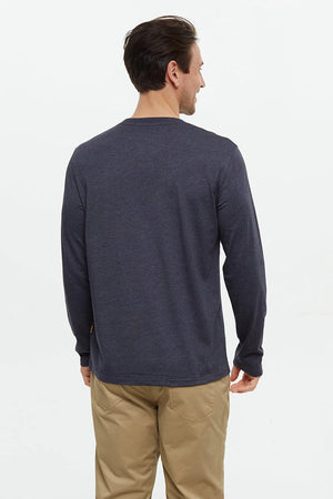 TenTree Baker Longsleeve Midnight Blue Heather