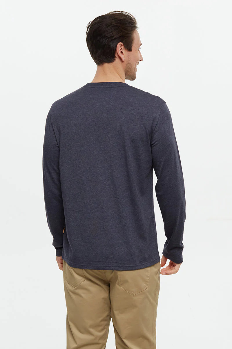 TenTree Baker Longsleeve Midnight Blue Heather