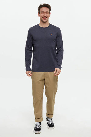TenTree Baker Longsleeve Midnight Blue Heather