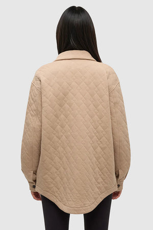 TenTree Dunes Shacket Birchwood Heather