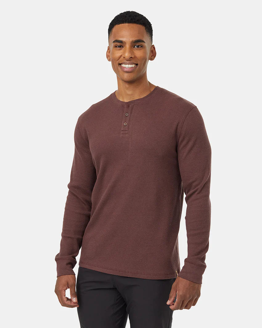 Tentree TreeWaffle Henley Longsleeve Fall24 Collection