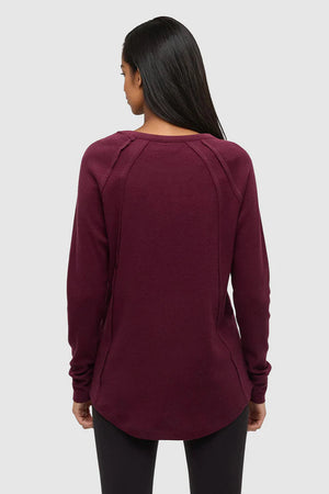 TenTree Storey Longsleeve Deep Burgundy