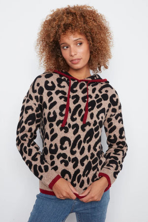 Charlie B Printed Hoodie Sweater Animal