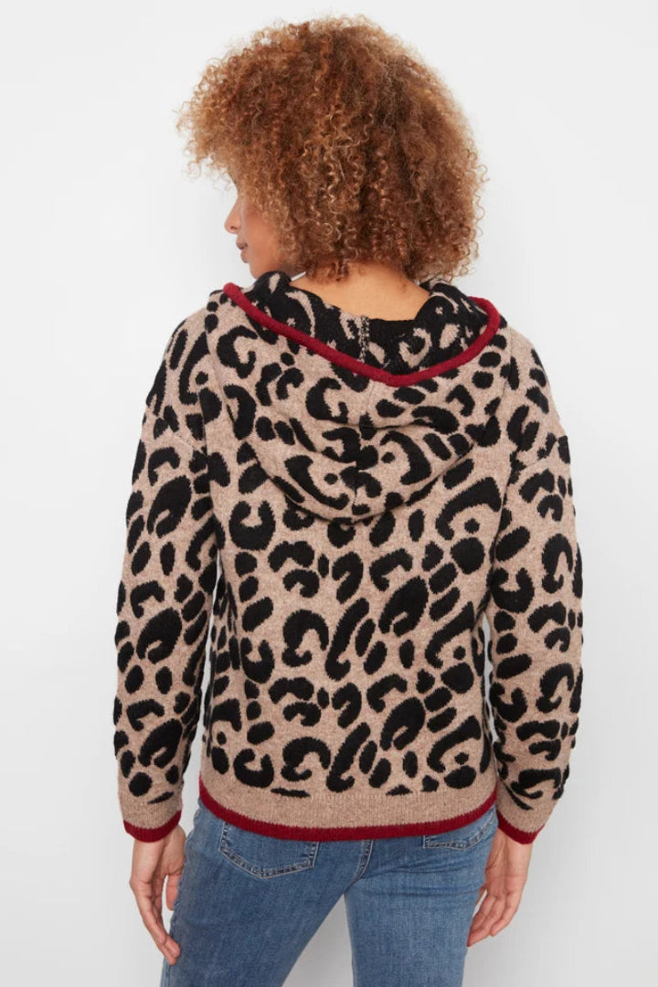 Charlie B Printed Hoodie Sweater Animal
