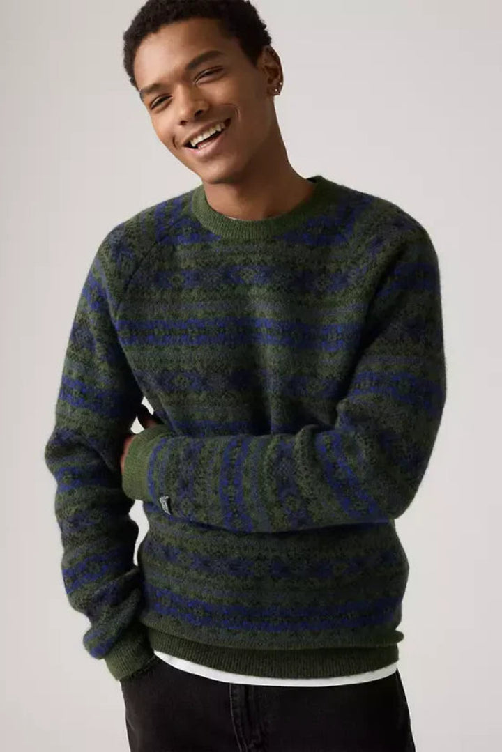 Levi's Presidio Raglan Sweater Ewan Fairisle