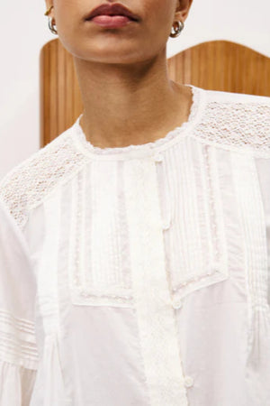 Frnch Devi Shirt Blanc
