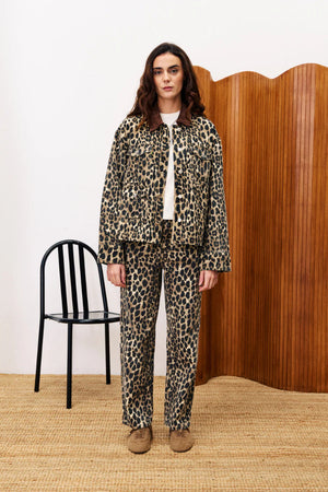 Frnch Munchkin Jacket Leopard