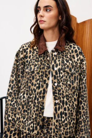 Frnch Munchkin Jacket Leopard