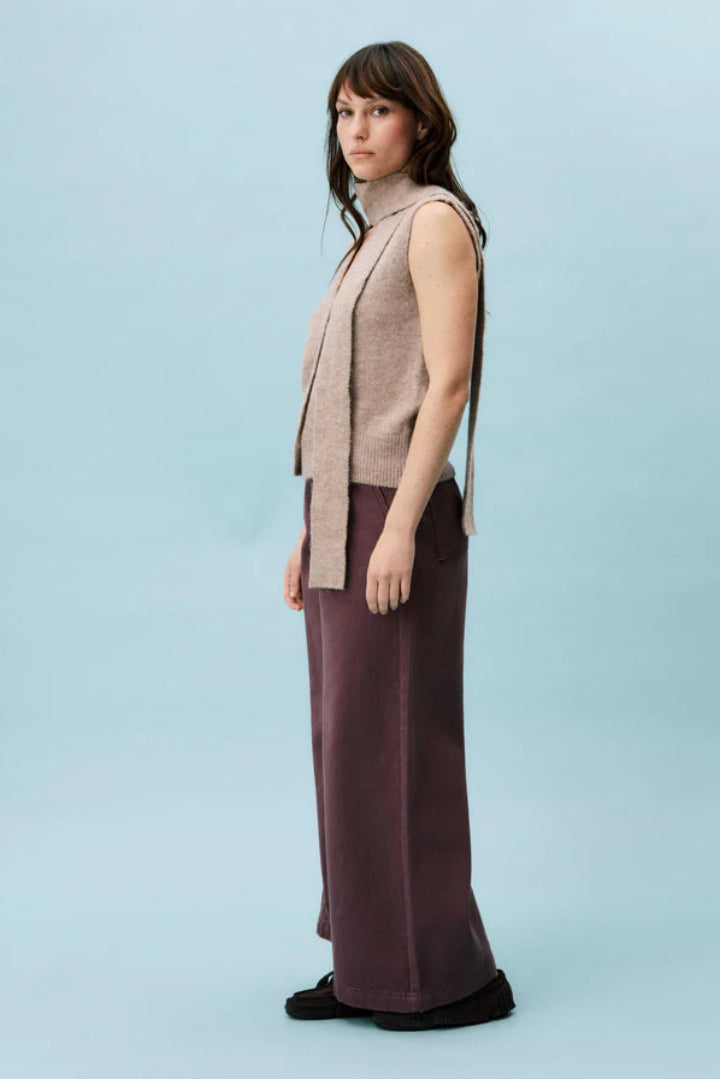 Frnch Sauge Jean Aubergine