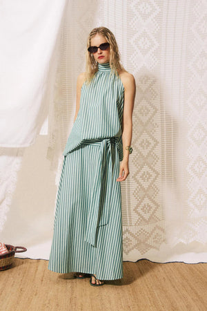 Frnch Carmine Skirt Green