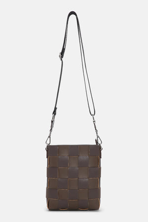 Ilse Jacobsen CHIP13 Small Braided Squared Crossbody Bag