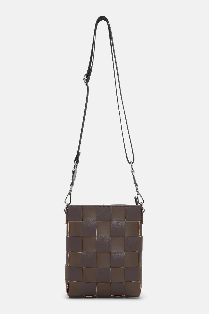 Ilse Jacobsen CHIP13 Small Braided Squared Crossbody Bag