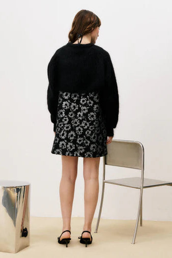 Frnch Berte Bolero Noir