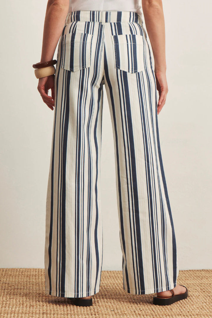 Sanctuary Marine Full Length Jean Sail Stripe