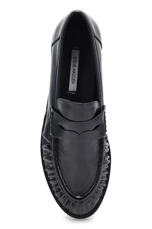 Steve Madden Creative Loafer Black Leather