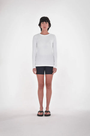 Paper Label Lisa Long Sleeve White