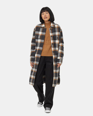 Tentree Heavy Weight Flannel Long Jacket